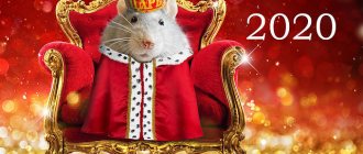 Новый год 2020 Металлической Крысы